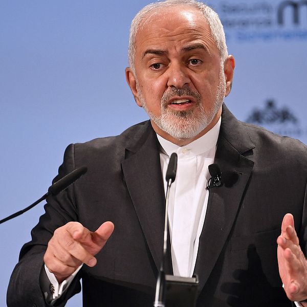 Irans utrikesminister Mohammad Javad Zarif