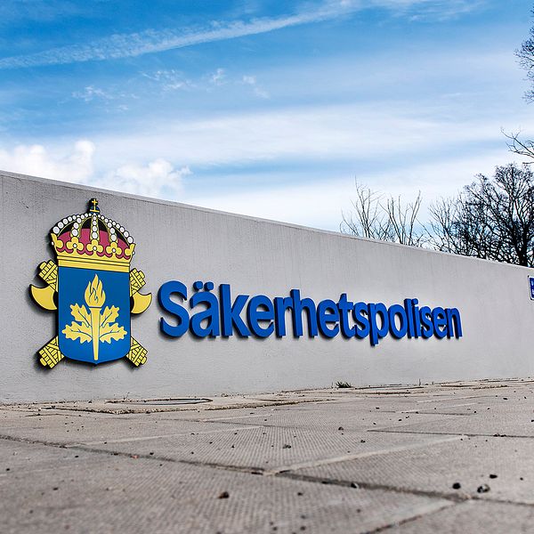 En person har anhållits misstänkt för olovlig underrättelseverksamhet mot Sverige. Arkivbild.