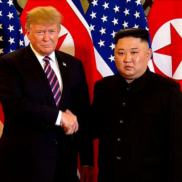 USA:s president Donald Trump möter den nordkoreanske ledaren Kim Jung Un i Vietnamn