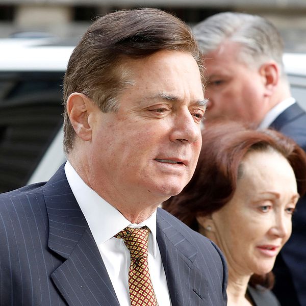 Den före detta amerikanska kampanjchefen Paul Manafort.