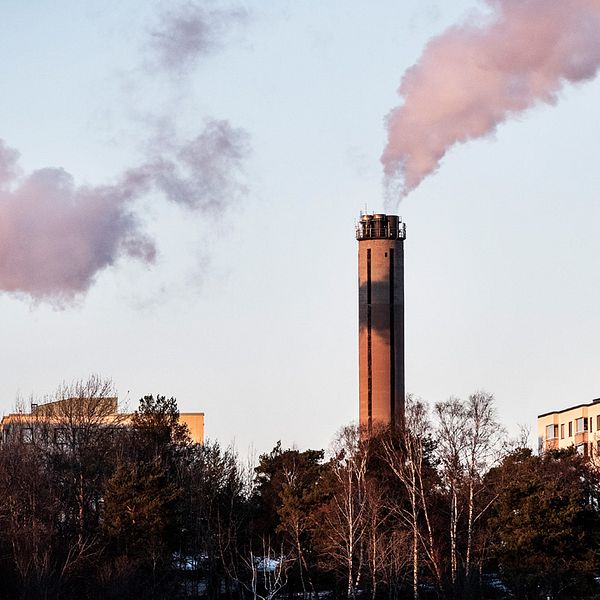 Det koleldade Värtaverket i Hjorthagen i Stockholm.