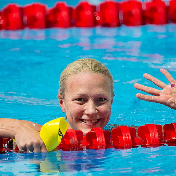 Sarah Sjöström svenskt guldhopp i Berlin.