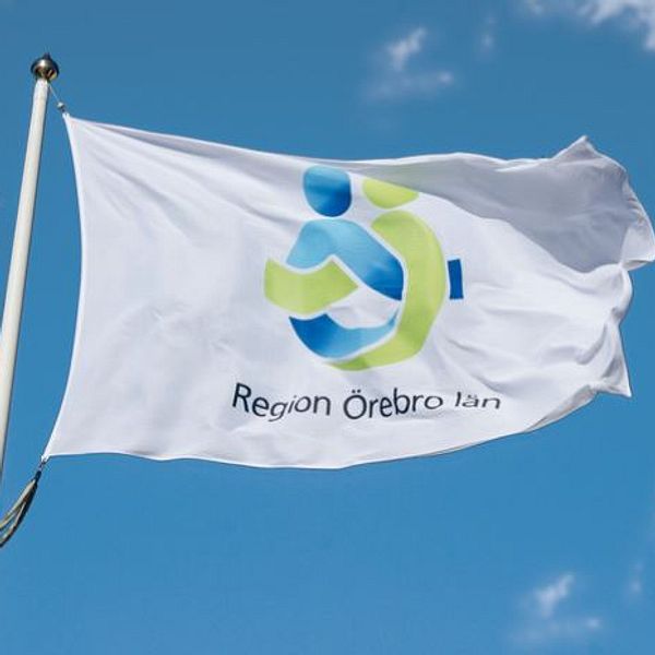 Flagga Region Örebro län