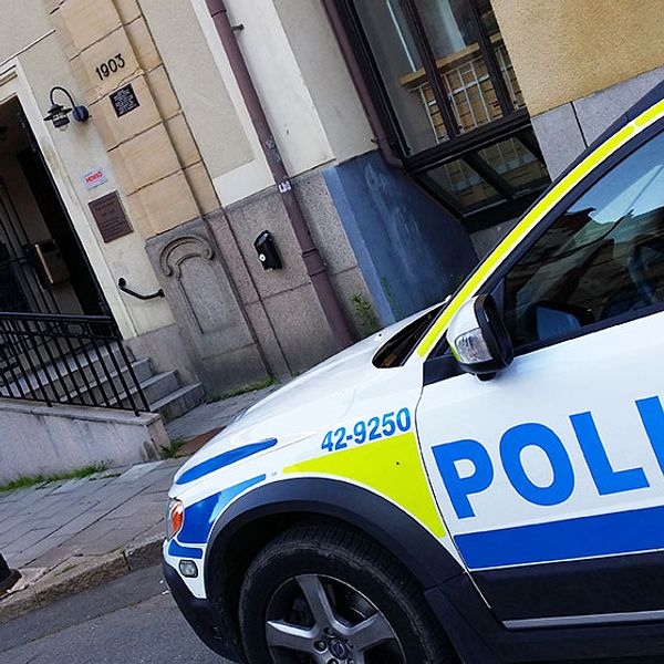 Norrköpings tingsrätt polis polisbil Norrköping