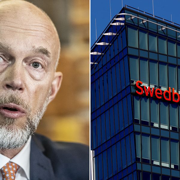 Swedbanks  tillförordnade vd Anders Karlsson.