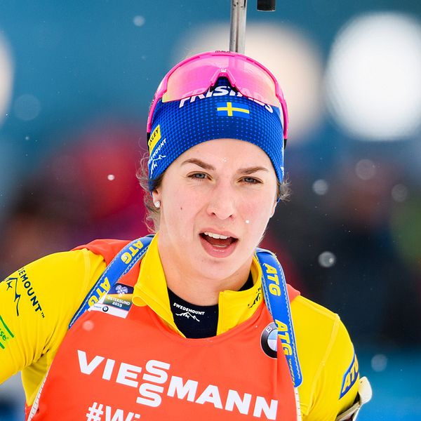 Anna Magnusson tog stafettmedalj för herrar.