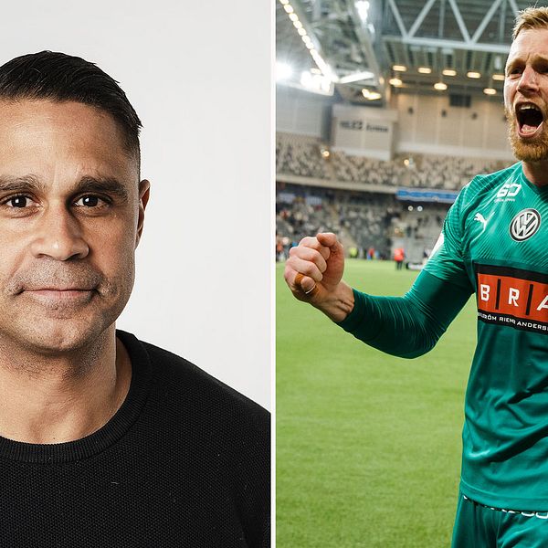 SVT Sports Daniel Nannskog lanserar Häckens målvakt Peter Abrahamsson, 30, som landslandsaktuell.