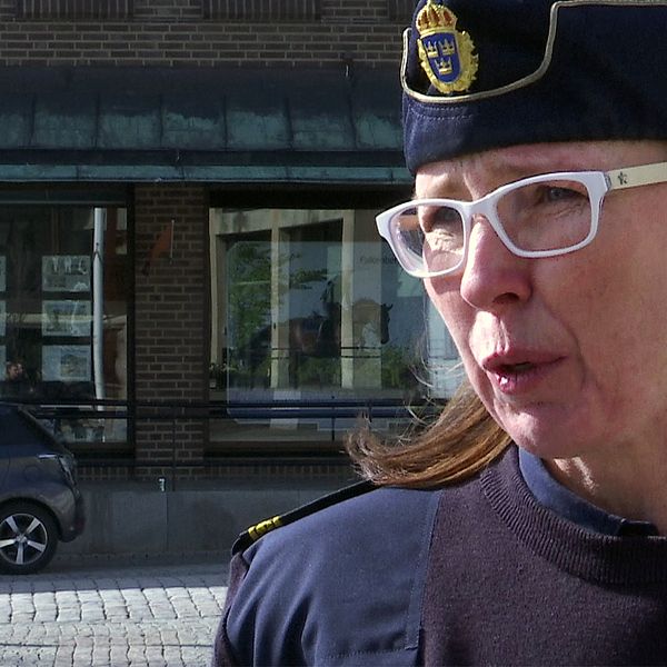 kommunpolis i Falkenberg Anneli Svensson