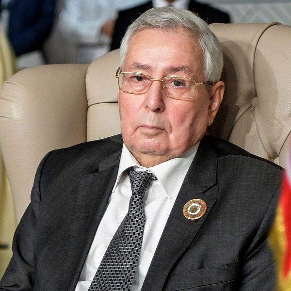 Abdelkader Bensalah har utsetts till interimpresident i Algeriet, rapporterar det nordafrikanska landets statliga tv.