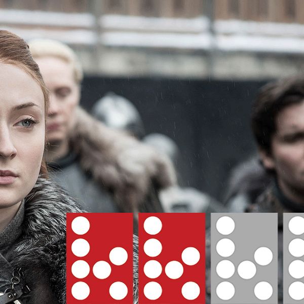 Sansa Stark är en av huvudpersonerna i Game of Thrones.