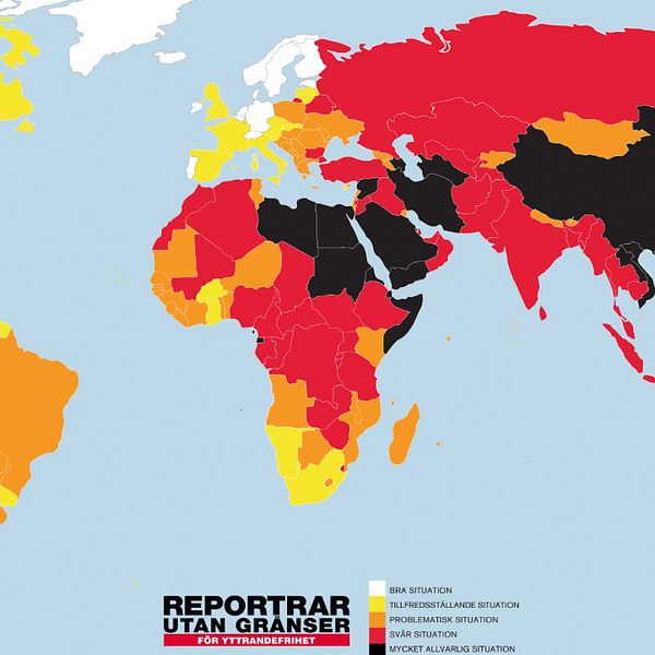 Pressfrihetsindex upprättas årligen av den internationella press- och yttrandefrihetsorganisationen Reportrar utan gränser.