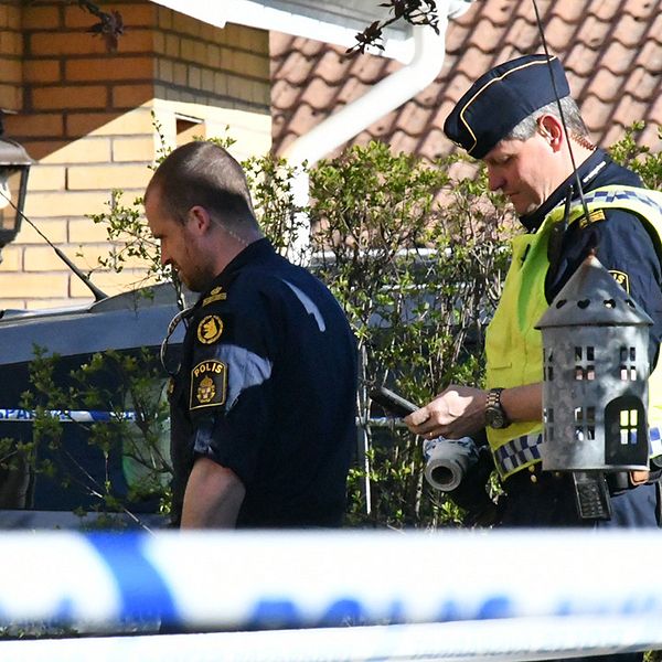 Två män har gripits i Danmark efter det grova rånet i Lund.
