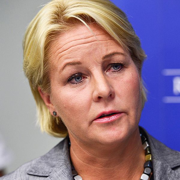 Biståndsminister Hillevi Engström (M).