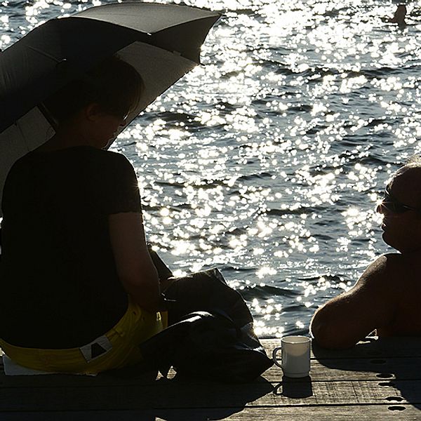 SMHI varnar för höga temperaturer.