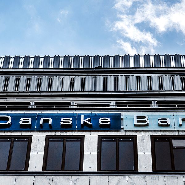 Fasaden på Danske Bank.