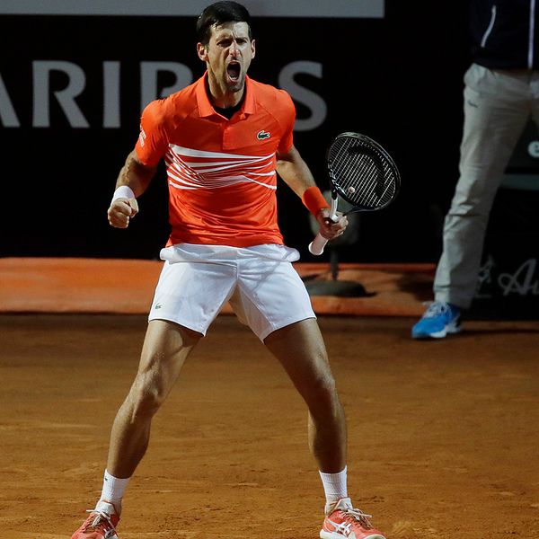Novak Djokovic slog argentinaren Juan Martin Del Potro i kvarten.