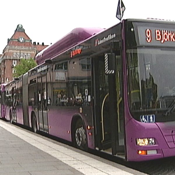 Buss i Örebro.