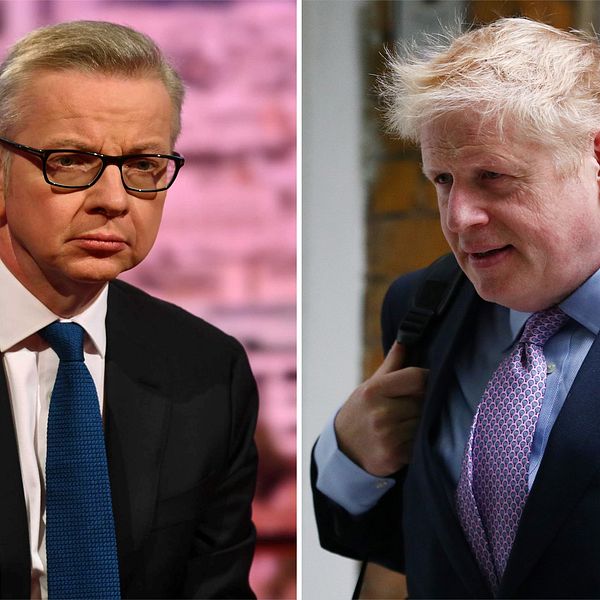 Michael Gove och Boris Johnson.