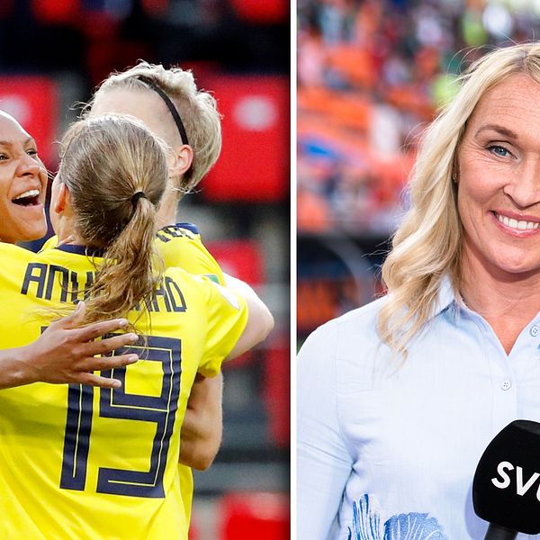 SVT:s expert Frida Östberg tror Sverige har chans till en bronsmedalj.