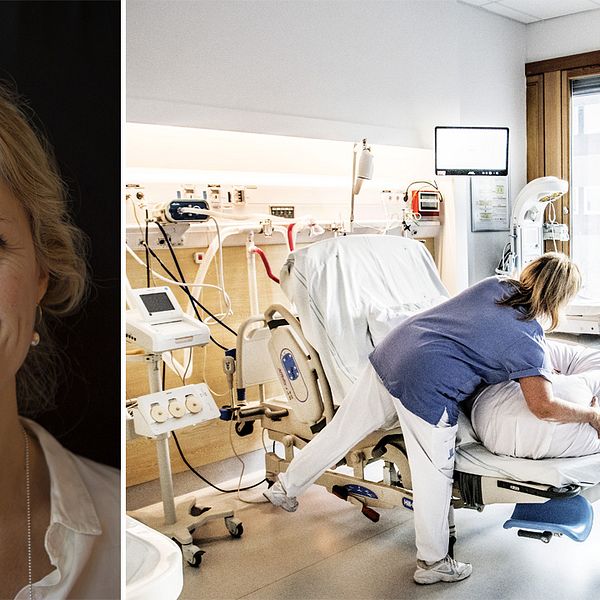 Mia Ahlberg, som är en av projektledarna, är också ordförande i Barnmorskeförbundet.