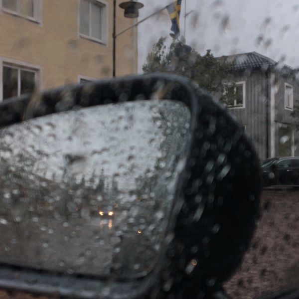 Regn i Vansbro på torsdagen