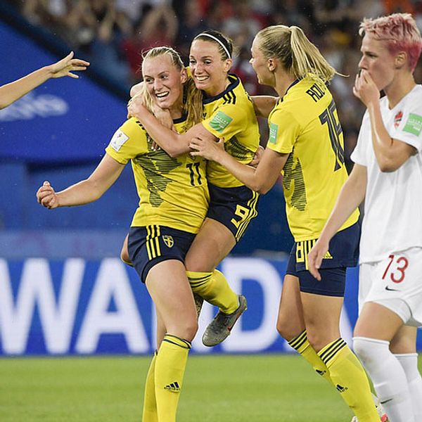 Sverige klart för VM-kvart efter stort drama