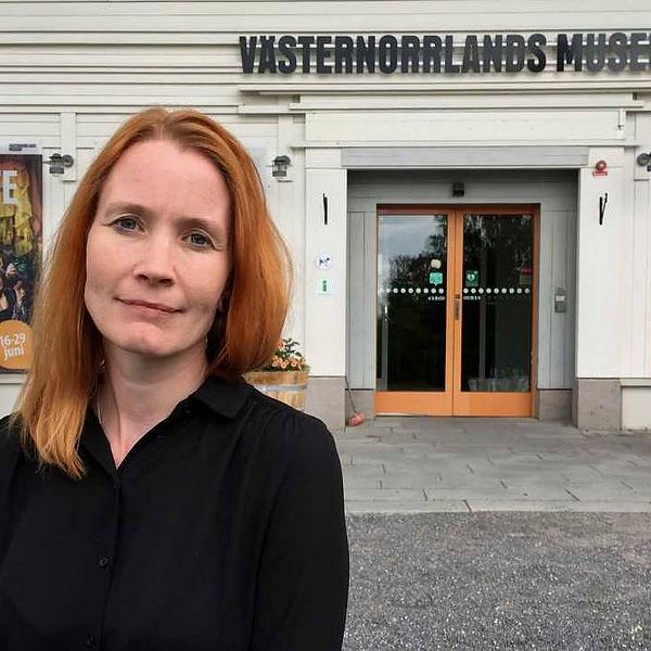 Jenny Samuelsson, chef för Västernorrlands museum.