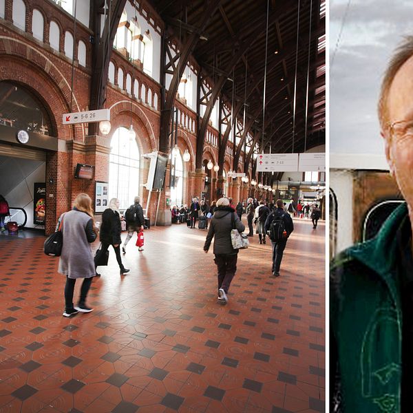 Michael Aronssons London-resa med barnen slutade med ett missat tåg på Hovedbangården i Köpenhamn, en lördagsnatt i april