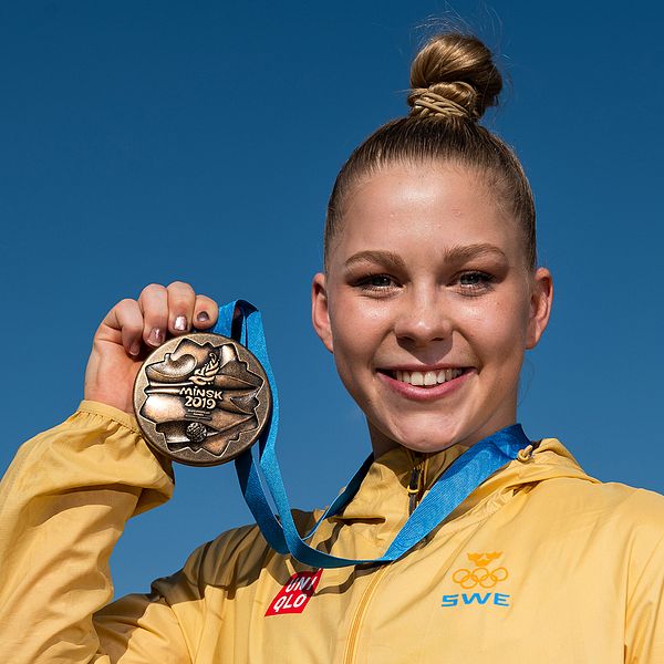 Jessica Castles tog brons i Europeiska Spelen i Minsk.