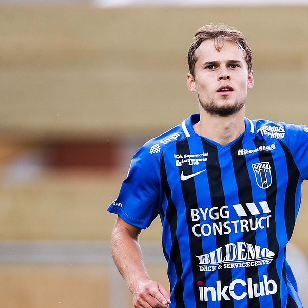 Sam Lundholm satte kvitteringmålet på straff i matchen mot Östersund