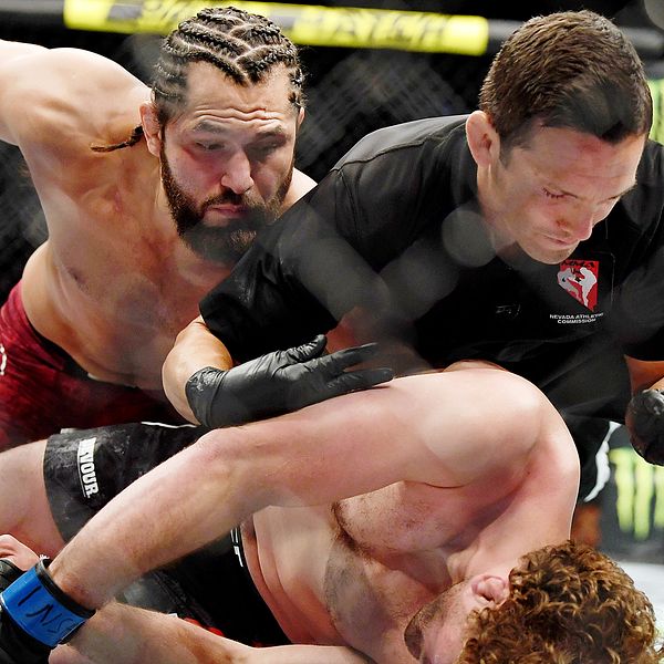 Jorge Masvidal knockar den tidigare obesegrade Ben Askren efter bara fem sekunder.