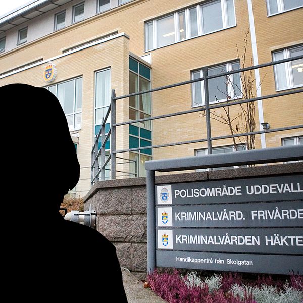 Personen från hemstjänsten sitter anhållen, skäligen misstänkt för att ha våldtagit den 90-åriga kvinnan i Uddevalla.