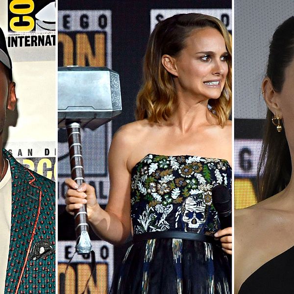 Mahershala Ali, Natalie Portman och Angelina Jolie är aktuella med varsin ny Marvel-film.