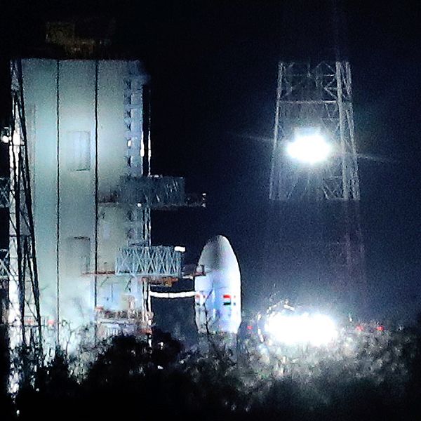 Indiska rymdfarkosten Chandrayaan-2.
