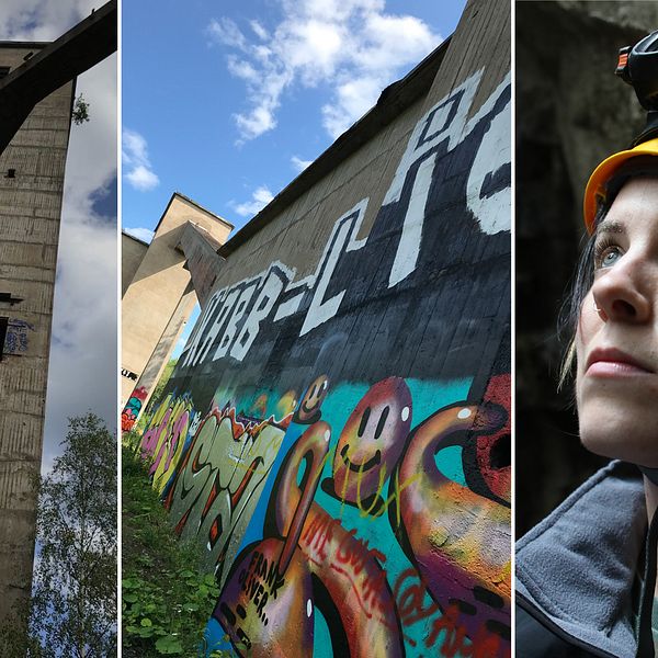 Intresset för urban exploring växer. SVT:s reporter April Caarph har träffat ”Kajsa”, som vill vara anonym.