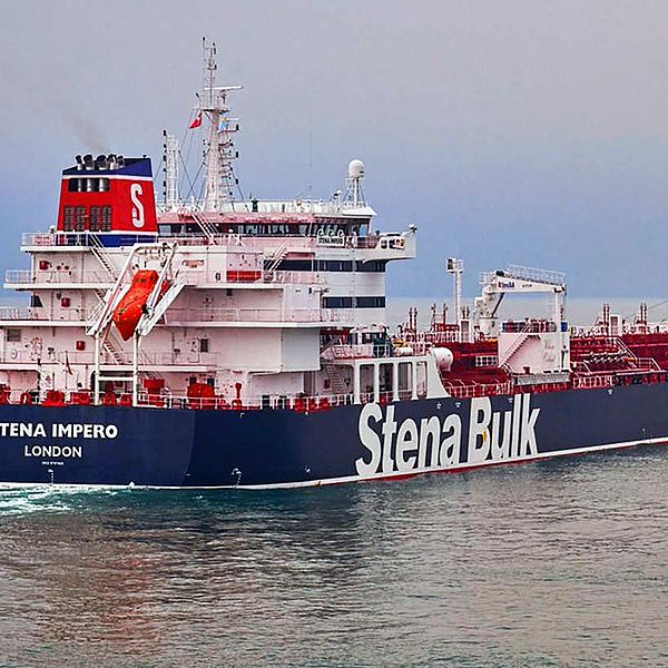 Fartyget Stena Impero.