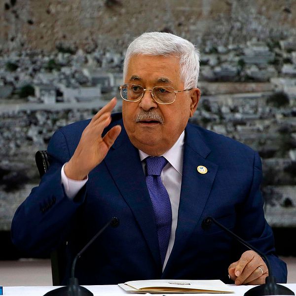 Palestinas ledare Mahmoud Abbas