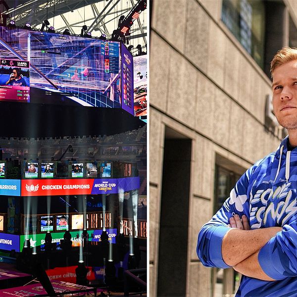 Svenske Pontus Bucht tävlar om 30 miljoner dollar i VM i Fortnite.