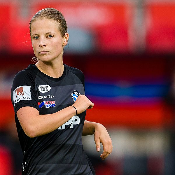 Anna Anvegård avgjorde matchen för Växjö.