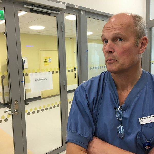 Michael Gårdebäck, chefläkare Södertälje sjukhus