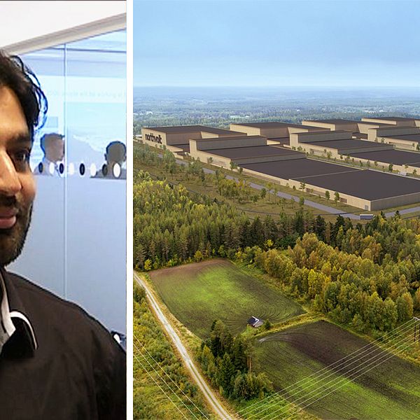Waseem Ahmed från Malmö ställer sig positiv till att flytta till den jättefabrik som byggs i Skellefteå ifall han får möjlighet till ett bra och tillfredsställande jobb.