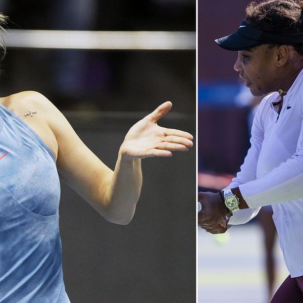 Maria Sjarapova och Serena Williams möts direkt i US Open.