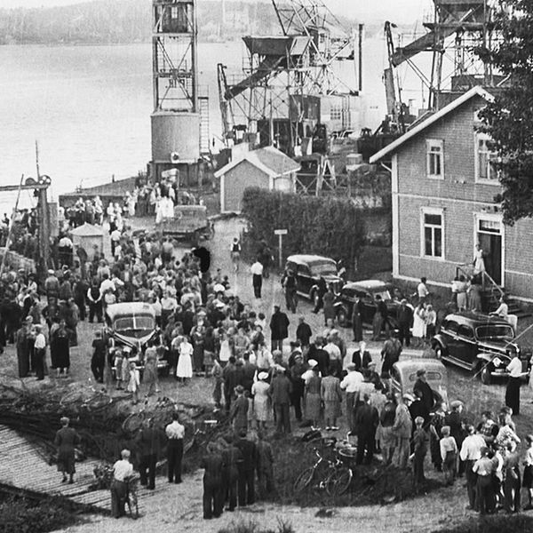 Lunde i Kramfors var ett samhälle i chock efter Sandöbrons ras.