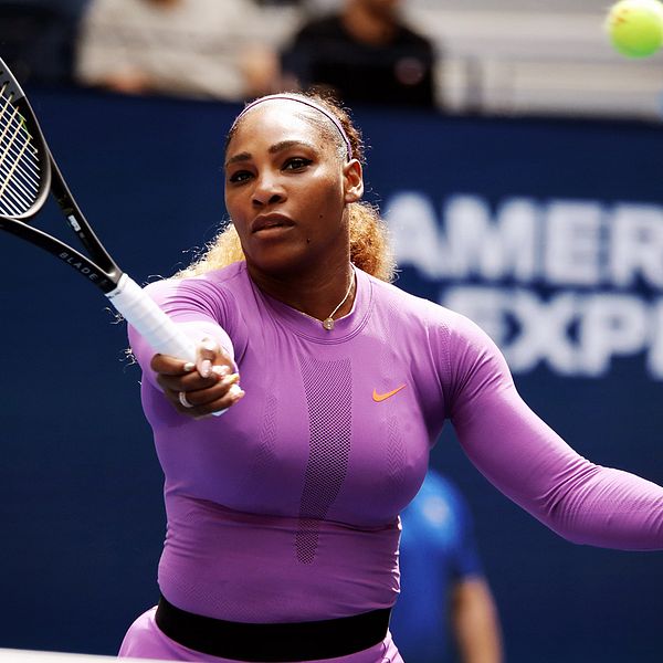 Serena Williams under US Open.