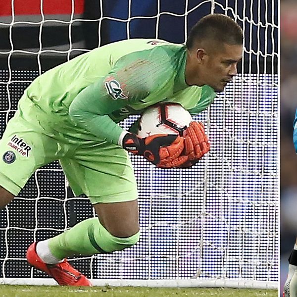 Alphonse Areola och Keylor Navas byter lag med varandra.