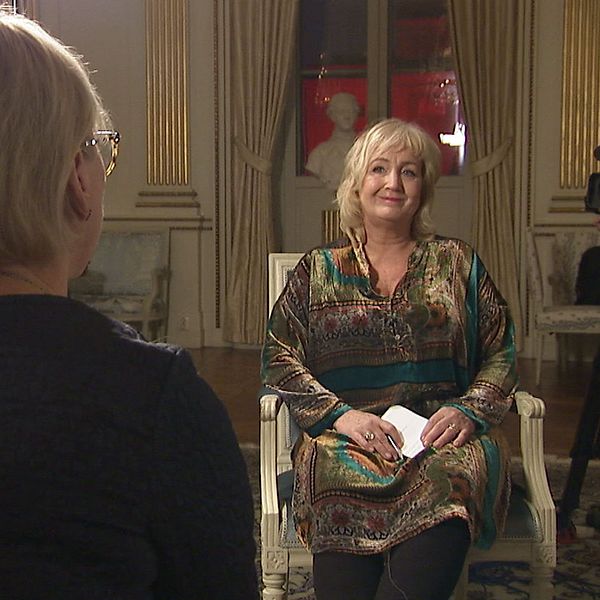 Erika Bjerström intervjuar Margot Wallström 2017