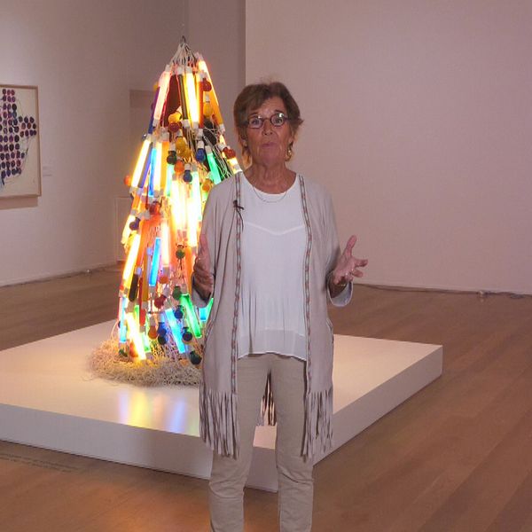 Kulturnyheternas konstkritiker Ingela Lind om Atsuko Tanaka på Moderna museet.