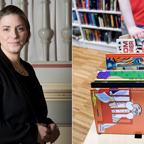 Anna Troberg menar att biblioteken får ta ett allt för stort socialt ansvar i samhället idag.