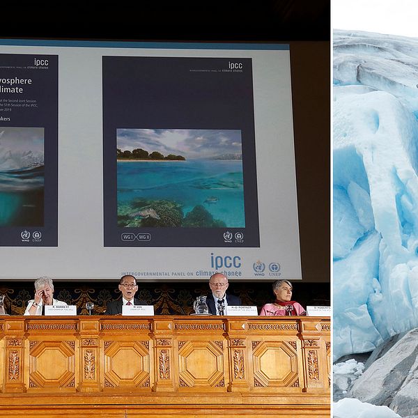 FN:s klimatpanel IPCC presenterar sin nya rapport.