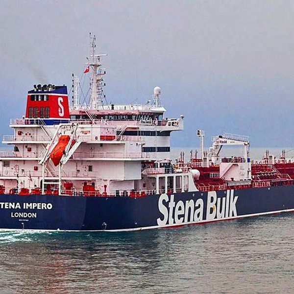 Stena Impero har lämnat hamnen i Iran